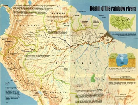 Amazon River Basin Map - manaus • mappery