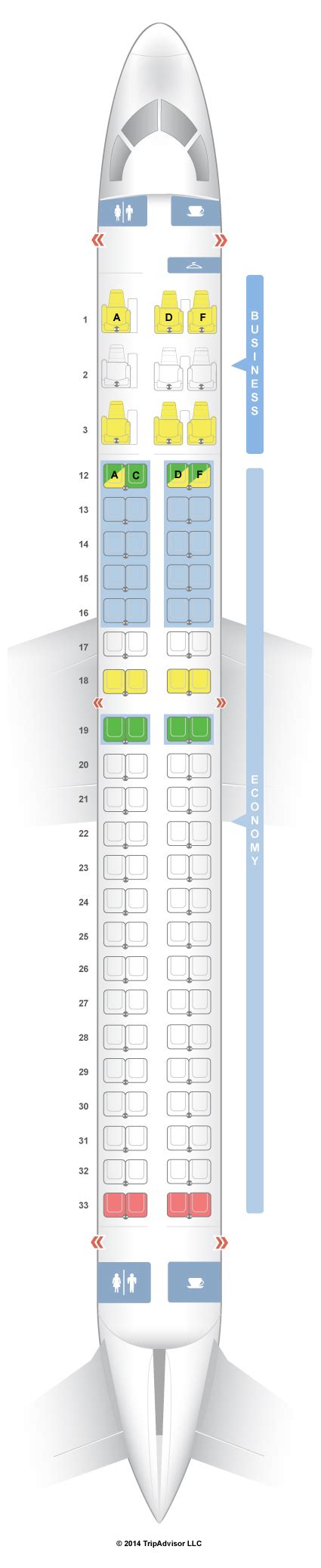 air canada e75 seating chart