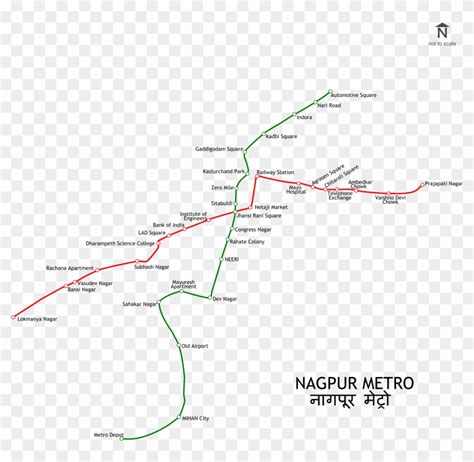 Nagpur Metro Rail Map - Map, HD Png Download - 5961x5536(#2806958 ...