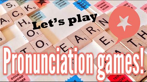 English pronunciation games: Improve pronunciation & speak clearly