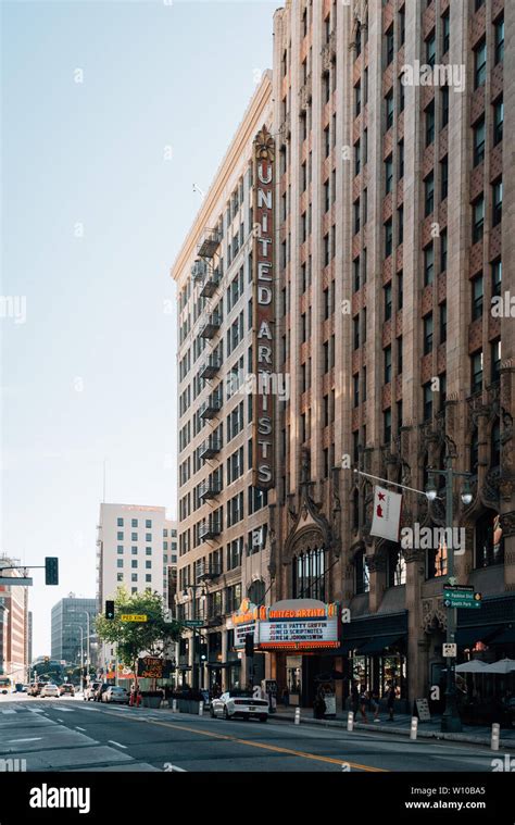 Broadway, in downtown Los Angeles, California Stock Photo - Alamy