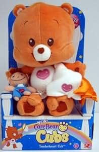 Amazon.com: Care Bear Cubs:Tenderheart with Blankie and Teddy Bear ...