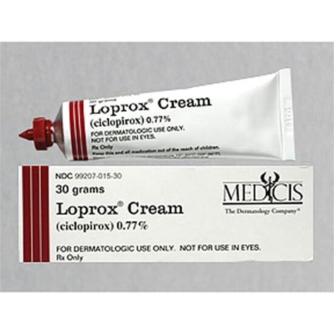 Loprox®, (Ciclopirox), 0.77%, Cream, 30gm Tube | McGuff