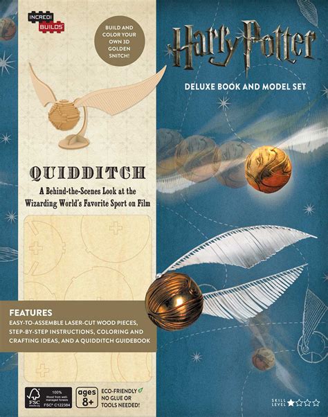 IncrediBuilds: Harry Potter: Quidditch Deluxe Book and Model Set | Book by Jody Revenson ...