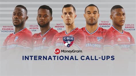 Five FC Dallas Players Called in to National Team Duty | FC Dallas