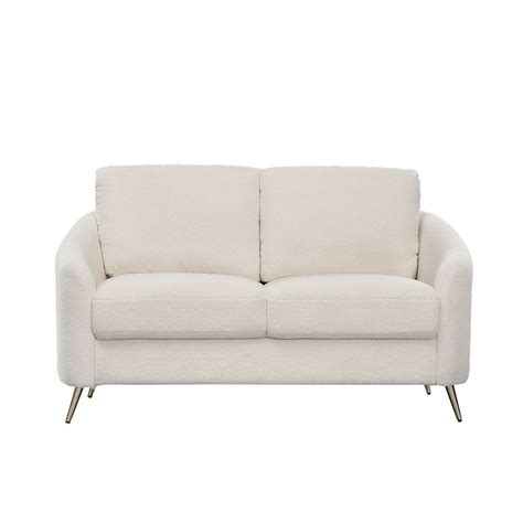 Buy Breeze 2-Seater Fabric Sofa - White - With 2-Year Warranty Online ...