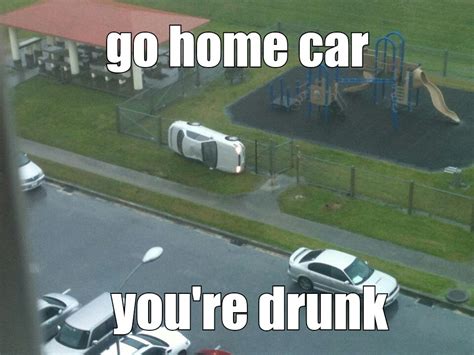 drunk car fail - Meme by hank_yo :) Memedroid