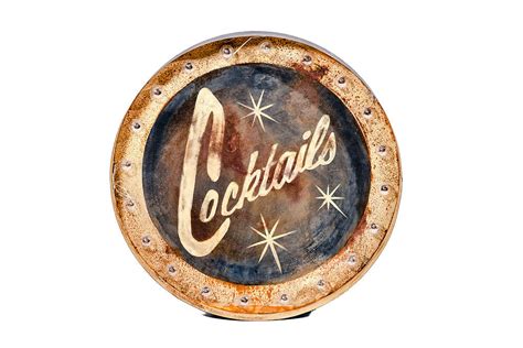 Vintage Cocktails Sign – Ooh! Events Design Center