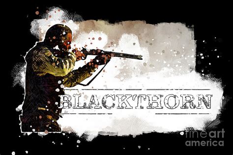 Mo1507 Blackthorn Horizontal Movie Poster Digital Art by Joanie Marvin - Fine Art America