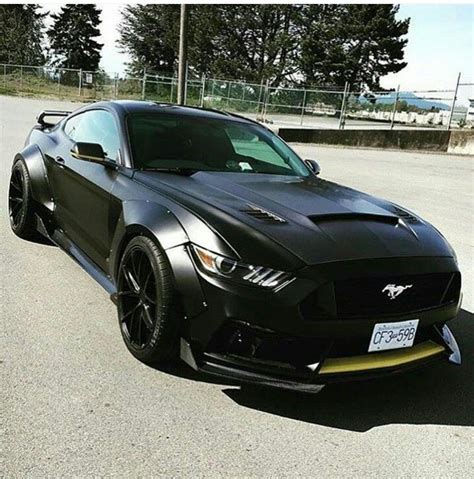 Black Mustang | Ford mustang, Super luxury cars, Super cars