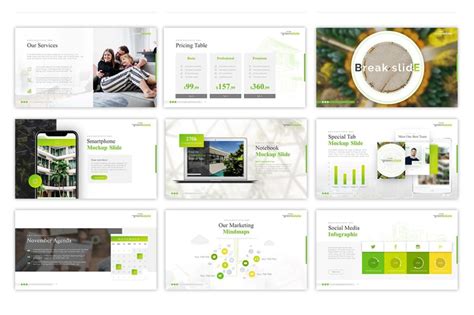 Greenestate Architecture PowerPoint Template - rrpicks.com