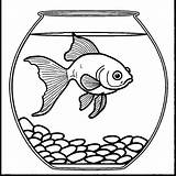 Smiling goldfish Underwater coloring Page Lulu Pages sketch template