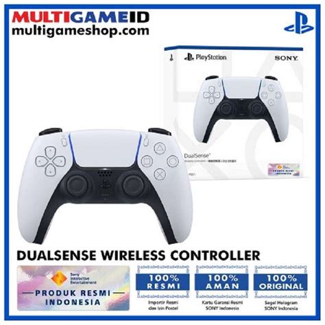 Promo PS5 DualSense™ Wireless Controller (White) Diskon 5% di Seller ...