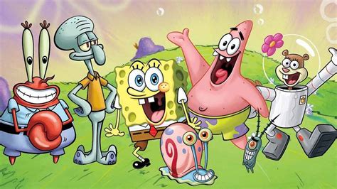 Nickelodeon Spongebob Squarepants Patrick Star Squidward Mr Krabs Sandy Cheeks PlayDoh Surprise ...