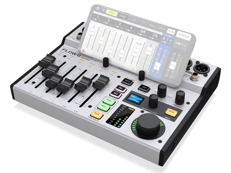 Behringer's Flow 8 is an alternative to RØDE and Zoom's podcast mixers