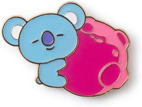 Bt21 Koya Napping Enamel Pin Cute Cartoon Wallpapers - vrogue.co