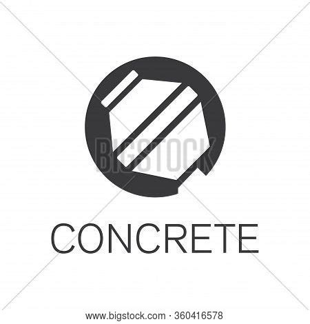 Vector Logo Concrete Vector & Photo (Free Trial) | Bigstock