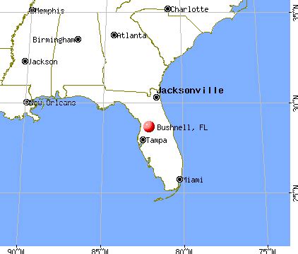 Bushnell, Florida (FL 33513) profile: population, maps, real estate ...