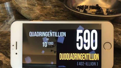 Numbers to septingentillion - YouTube