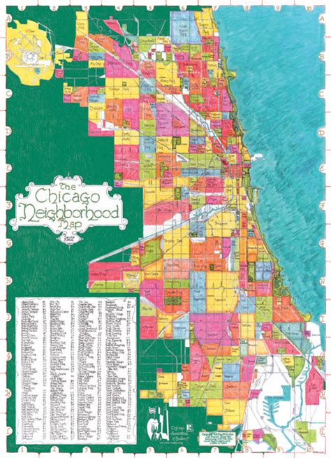 Welcome To BigStick, Inc. - Chicago Neighborhood Map 2nd Edition ...