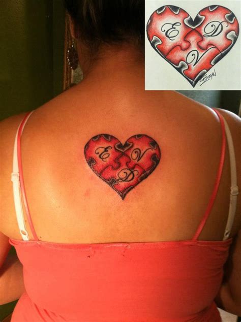 Puzzle Heart Tattoo Pictures at Checkoutmyink.com | Puzzle piece tattoo, Puzzle tattoos, Pieces ...