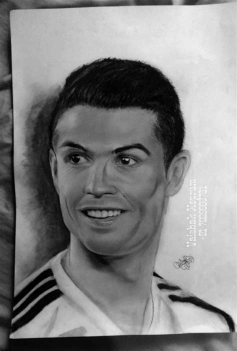 #pencildrawing CR7 #cr7 #Cristianoronaldo Drawing on A3 Cristiano Ronaldo, Pencil Drawings, A3 ...