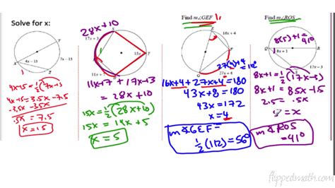 Intercepted Arc Geometry