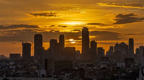 Download wallpaper 1920x1080 sunset, city, buildings, dusk, view full hd, hdtv, fhd, 1080p hd ...