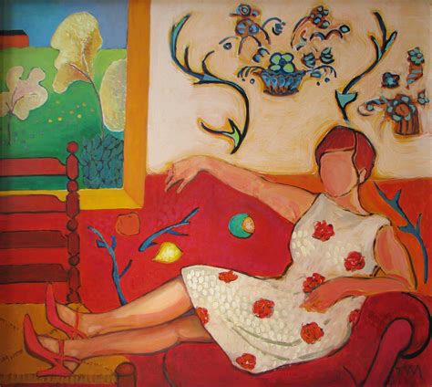 Sunday Morning with Matisse – new acrylic paintings by Teresa Mrozicka | Studio22