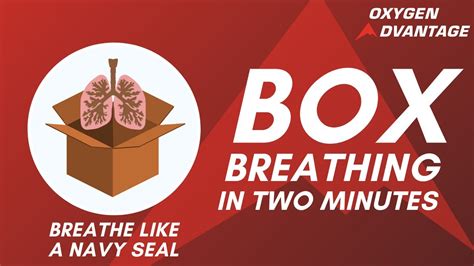 A Simple Box Breathing Exercise | Two minutes with the Navy Seal Breathing Technique - YouTube