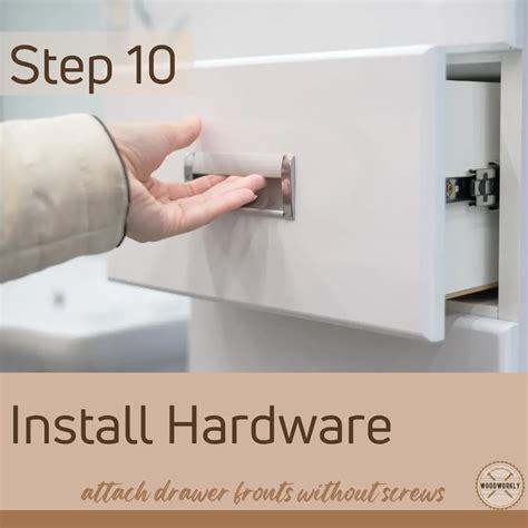 How To Attach Drawer Fronts Without Screws? (10 Methods!)