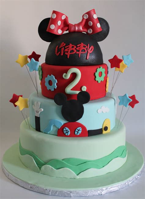 Minnie Mouse Clubhouse Cake | Lil' Miss Cakes