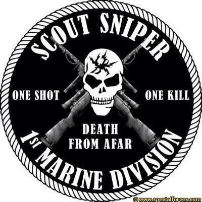 Scout Sniper 1st Marine Division | Special forces logo, Marine recon, Us marine corps