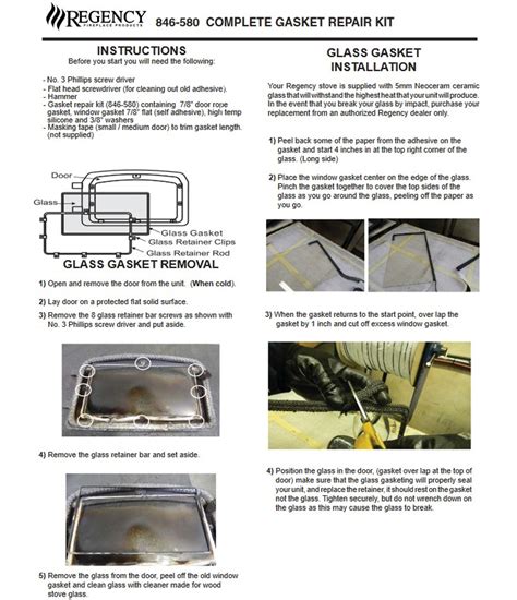 Regency Wood Stove Glass Gasket Replacement Online Store | www.doubleaabuilders.com