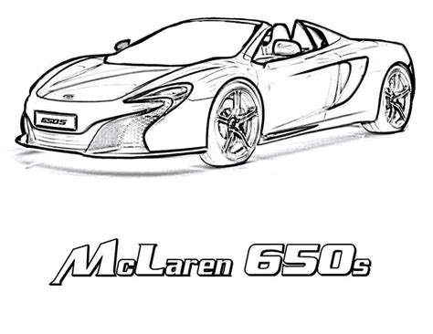 Top 20 Printable McLaren Coloring Pages - Online Coloring Pages