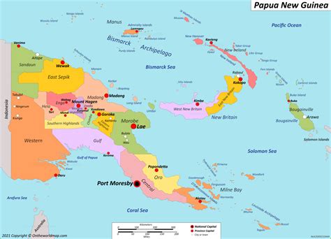 Papua New Guinea Map | Detailed Maps of Independent State of Papua New Guinea