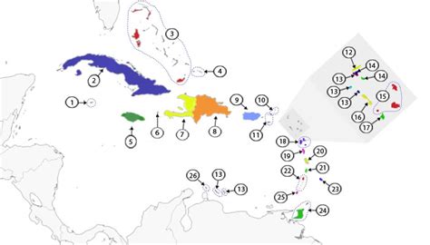 Caribbean Map Quiz Stats - By Mr_Egan