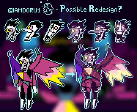 Spamton NEO Sprite Remaster [@IamDoru1 on twitter] : r/Spamton