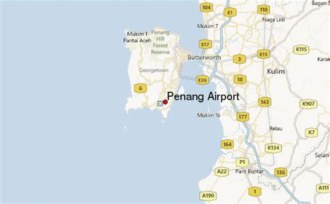 Penang International Airport Location Guide