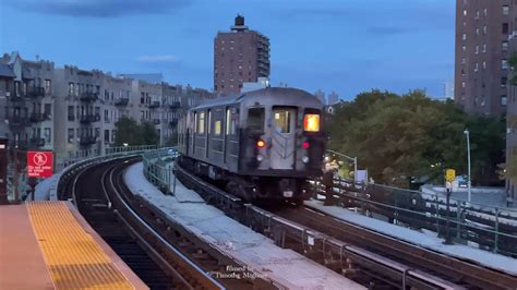 The 1 Subway Train in the Bronx and Northern Manhattan, New York USA (4K) - YouTube