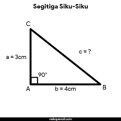 Rumus Mencari Tinggi Segitiga Sembarang – materisekolah.github.io