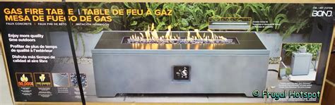 Bond Faux Concrete Gas Fire Table - Costco Sale! | Frugal Hotspot