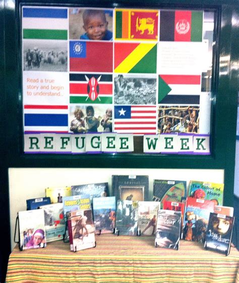 Library Displays: Refugee Week