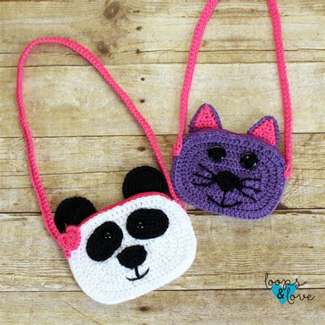 Crochet Cat Purse Loops & Love Crochet