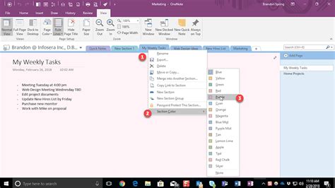 One-Minute Wednesday: Personalize Notebook Pages in OneNote