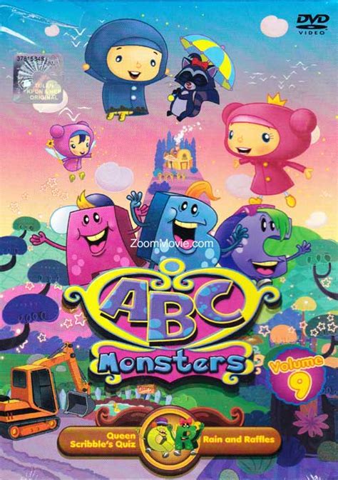 ABC Monsters - Vol.9 Q&R Children English DVD