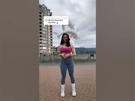 Cute Girl In Leggings Does Around The World Trend 🌎😍 TikTok: gabriellekayla #shorts - YouTube