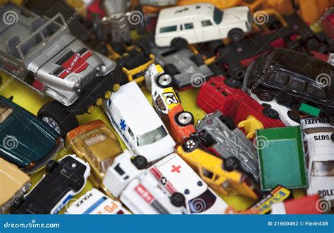 Vintage Toy Cars stock photo. Image of preloved, background - 21600462