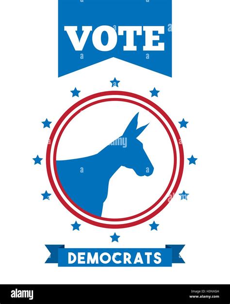 democrat political party animal Stock Vector Image & Art - Alamy