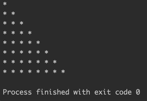 Java Program to Print Right Triangle Star Pattern